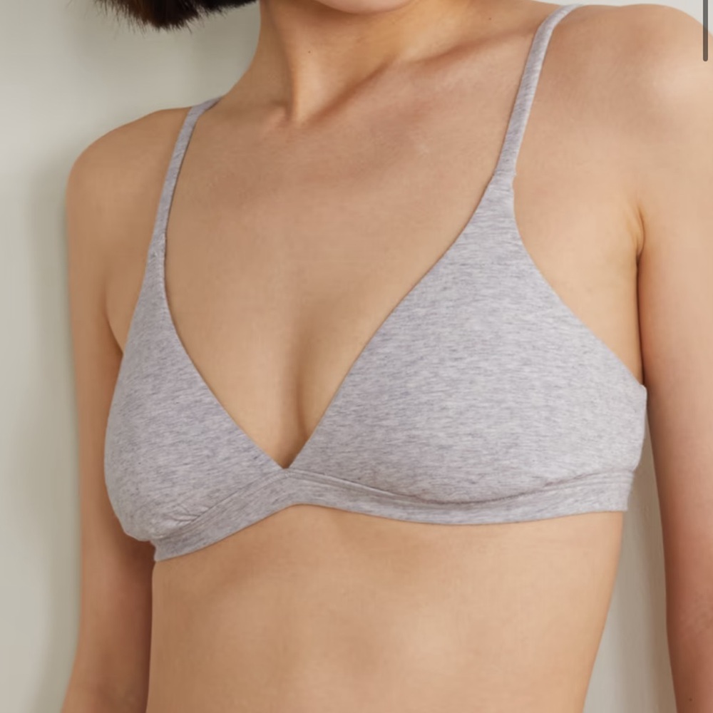 SKIMS cotton jersey triangle bralette